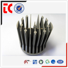 sandblasted sliver custom made heatsink casting